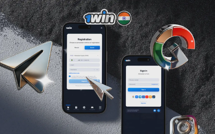 1win game login interface
