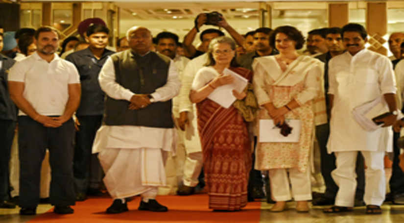 सोनिया गांधी सर्वसम्मति से कांग्रेस संसदीय दल की अध्यक्ष चुनी गईं