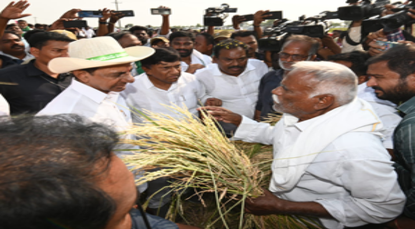 बीआरएस ने किसानों के मुद्दे पर पूरे तेलंगाना में विरोध प्रदर्शन का आह्वान किया