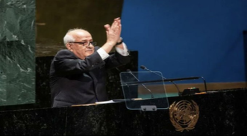 यूएनजीए ने अमेरिकी वीटो को दरकिनार कर फिलिस्तीन की सदस्यता को विशेष दर्जा देने के लिए वोट किया (लीड-1)