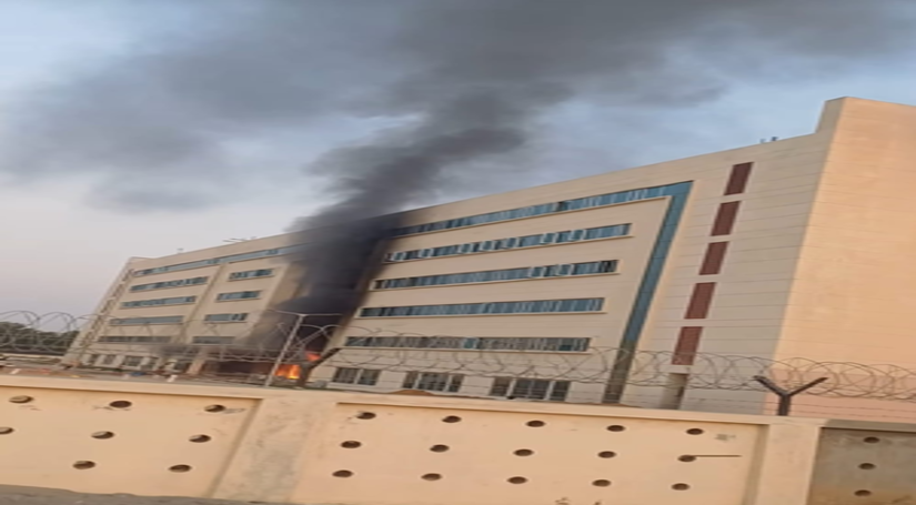 बिजनौर के माहत्मा विदुर मेडिकल कॉलेज में लगी आग, कोई हताहत नहीं